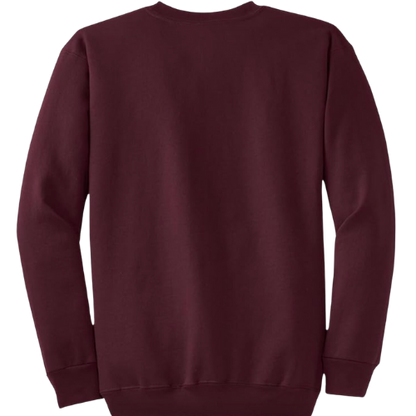 Sweatshirt 100% Cotton (Maroon)