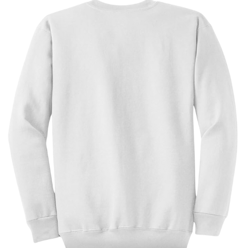 Sweatshirt 100% Cotton (White)