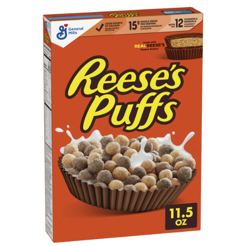 Reese's Puffs Chocolatey Peanut Butter Cereal, 11.5 oz