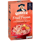 Quaker Fruit Fusion Strawberry Peach flavored Oatmeal, 8.4oz, 6pk