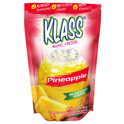 Klass Aguas Frescas Pineapple,  Drink Mix, 14.1oz