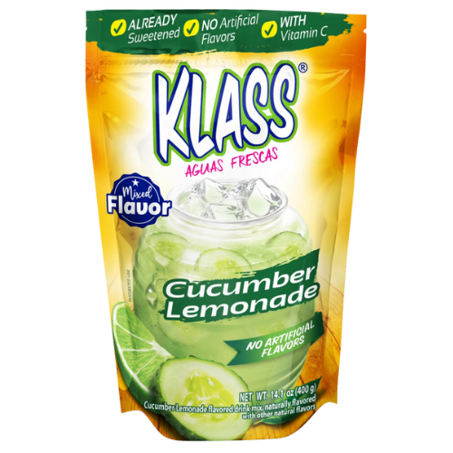 Klass Aguas Frescas Cucumber Limeade, 14.1oz