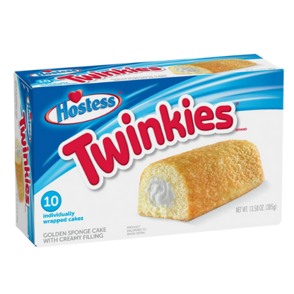 Hostess Twinkies,  Individually Wrapped - 13.58oz, 10ct