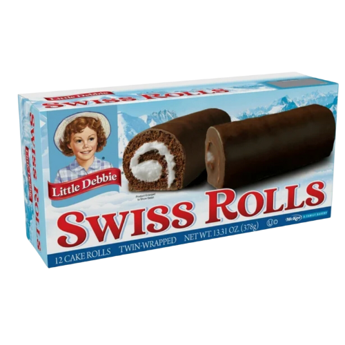 Little Debbie Swiss Rolls, 12 Cake Rolls