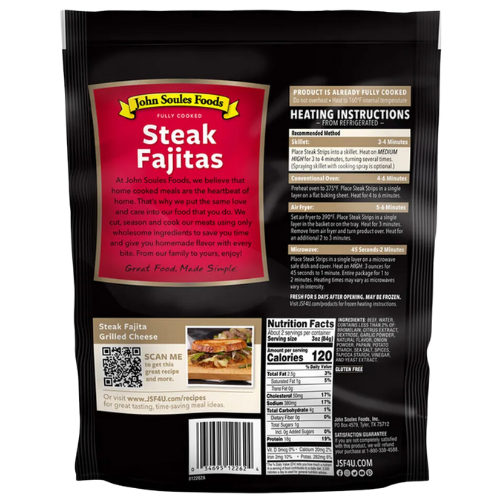 John Soules Steak Fajitas