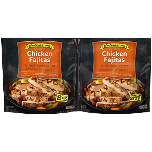 John Soules Chicken Breast Fajitas Strips, 2lbs