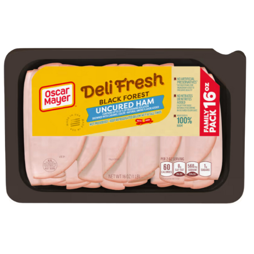 Oscar Mayer Black Forest Uncured Ham, 16oz