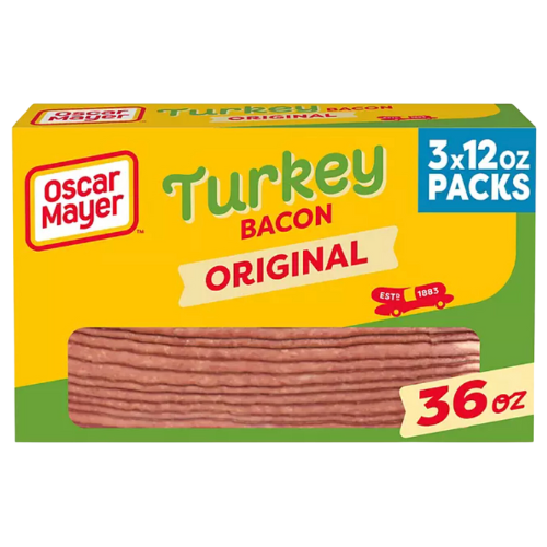 Oscar Mayer Turkey Bacon, 3-12oz. Packs