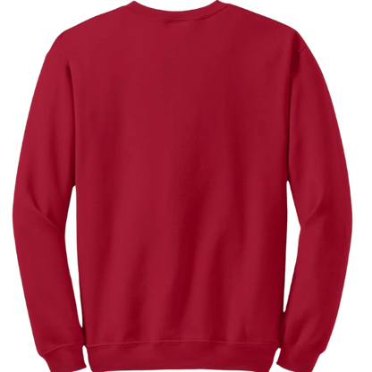 Sweatshirt 100% Cotton (Red)