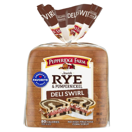 Pepperidge Farm Rye & Pumpernickel Swirl Bread, 16oz