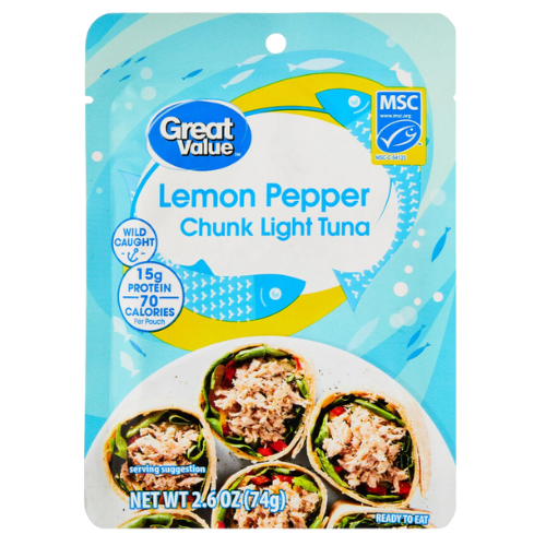 G-V Chunk Light Tuna, Lemon Pepper, 2.6 oz