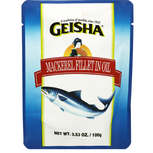 Geisha Mackerel Fillet 3.53 oz.