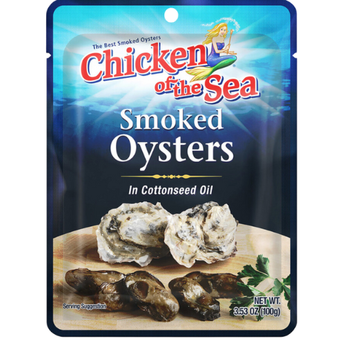 Chicken of the Sea Smoked Oysters 3.53oz.