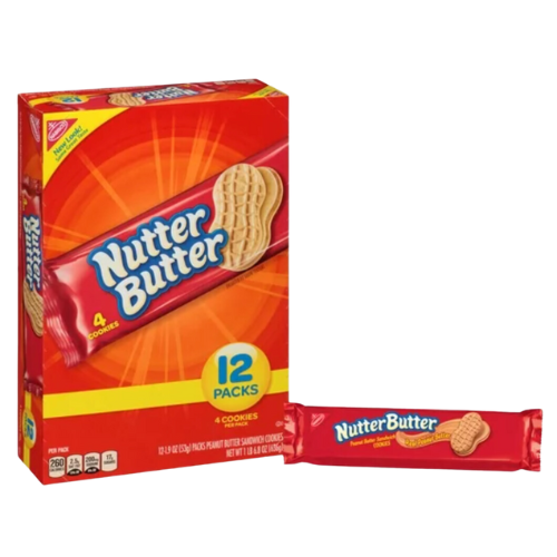 Nabisco Nutter Butter Cookies, 12