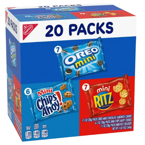 Nabisco Sweet & Savory Variety Pack, 20ct