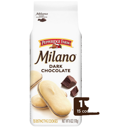 Pepperidge Farm Milano Dark Chocolate Cookies, 6oz