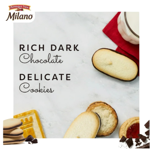 Pepperidge Farm Milano Dark Chocolate Cookies, 6oz