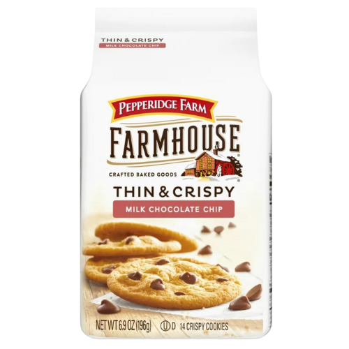 Pepperidge Farm Farmhouse Milk Chocolate Chip Cookies, 6.9oz