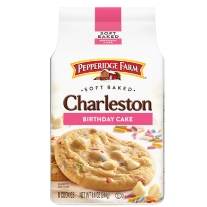 Pepperidge Farm Charleston Birthday Cake Cookies, 8.6oz