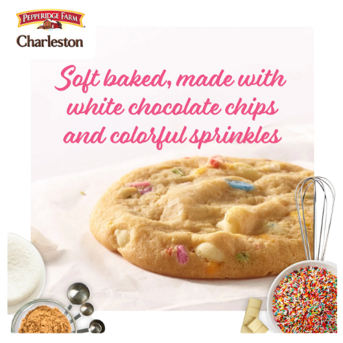 Pepperidge Farm Charleston Birthday Cake Cookies, 8.6oz