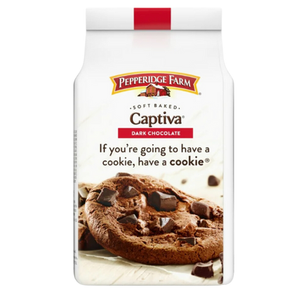 Pepperidge Farm Captiva Dark Chocolate Cookies, 8.6 oz