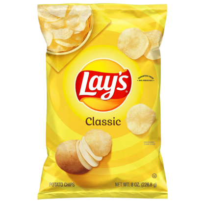 Lay's Classic Potato Chips 8oz