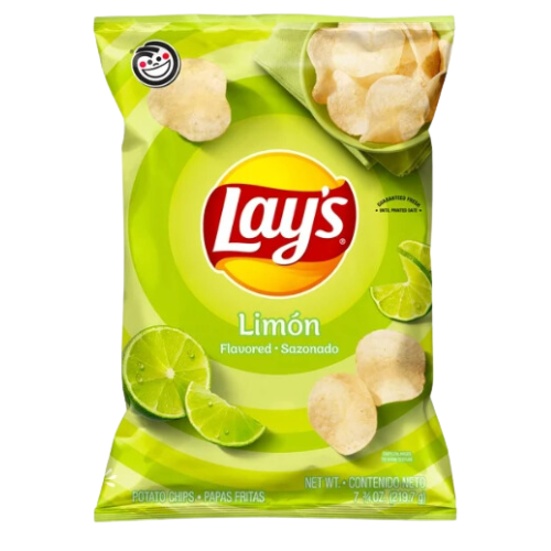 Lay's Potato Chips, Limon Flavor, 7.75