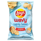 Lay's Wavy Potato Chips, Lightly Salted, 7.5oz