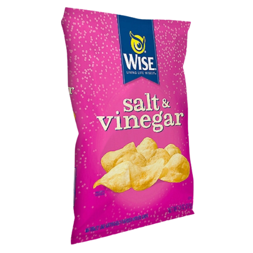 Wise Salt & Vinegar Potato Chips, 7.5oz