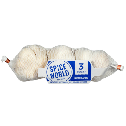 Fresh Garlic Sleeve, 3 Count