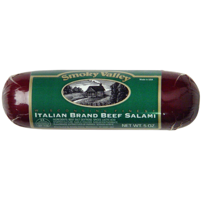 Smoky Valley Italian Beef Salami 5oz.