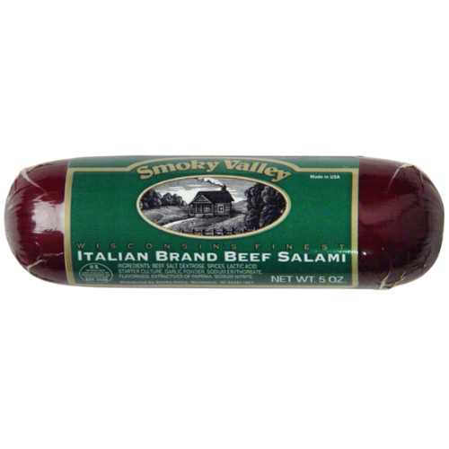 Smoky Valley Italian Beef Salami 5oz.