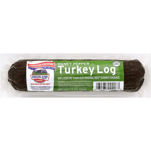 Highland Beef Farms American Premium Turkey Log 4.5oz