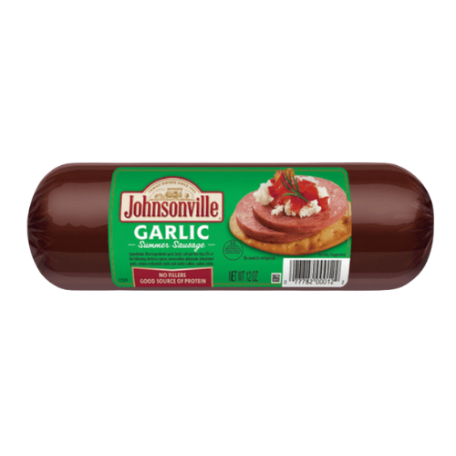 Johnsonville Garlic Summer Sausage 12oz