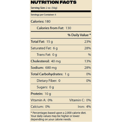 Johnsonville Garlic Summer Sausage 12oz