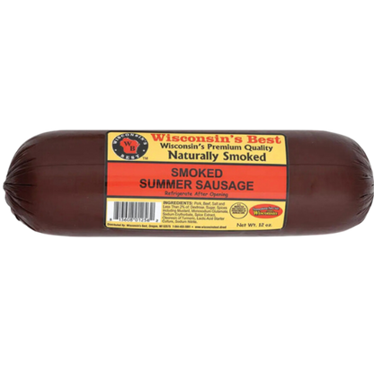 Wisconsin's Best Smoked Summer Sausage 12 oz