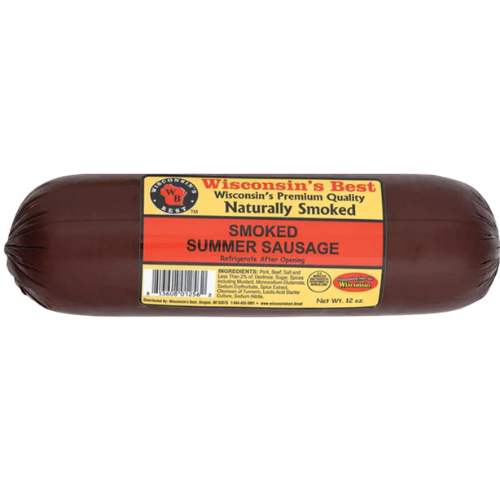 Wisconsin's Best Smoked Summer Sausage 12 oz