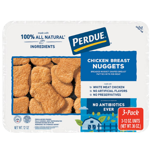 Perdue Breaded Chicken Breast Nuggets, 3 pk./12 oz.