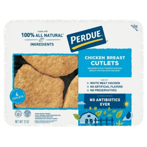 Perdue, Breaded Chicken Breast Cutlet Patties, 12oz.