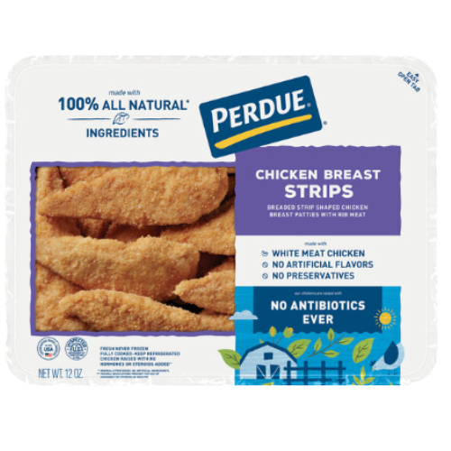 Perdue Breaded Chicken Breast Strips, 12oz