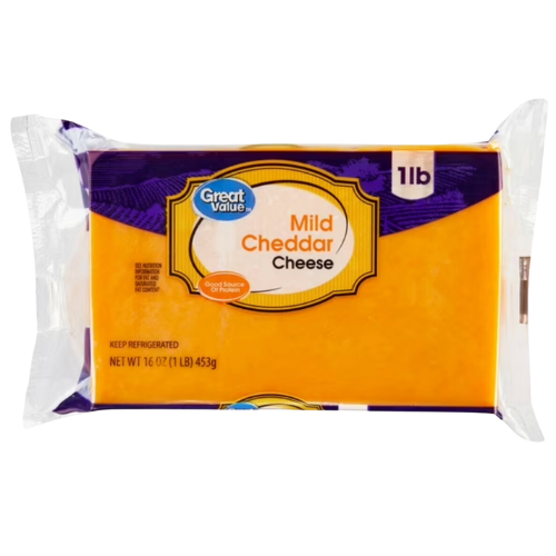 Mild Cheddar Cheese, 16oz Block