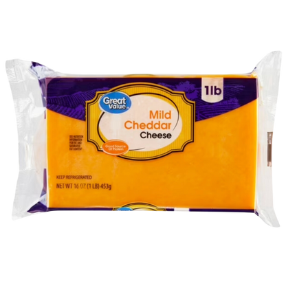 Mild Cheddar Cheese, 16oz Block