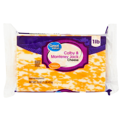 Colby & Monterey Jack Cheese, 16oz Block