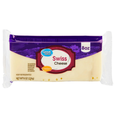 Swiss Cheese Block, 8oz