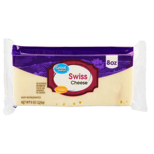 Swiss Cheese Block, 8oz