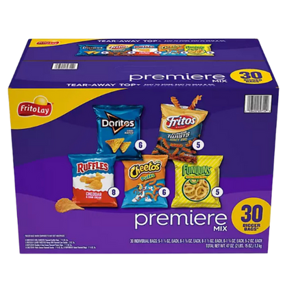 Frito-Lay Premiere Mix Variety Pack Chips, 30pk