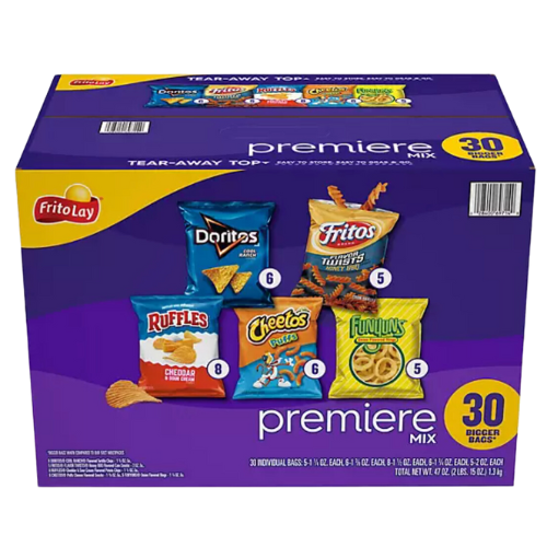 Frito-Lay Premiere Mix Variety Pack Chips, 30pk