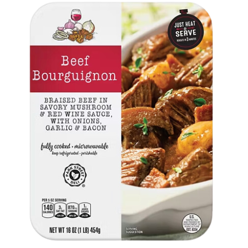 Beef Bourguignon, 16 oz