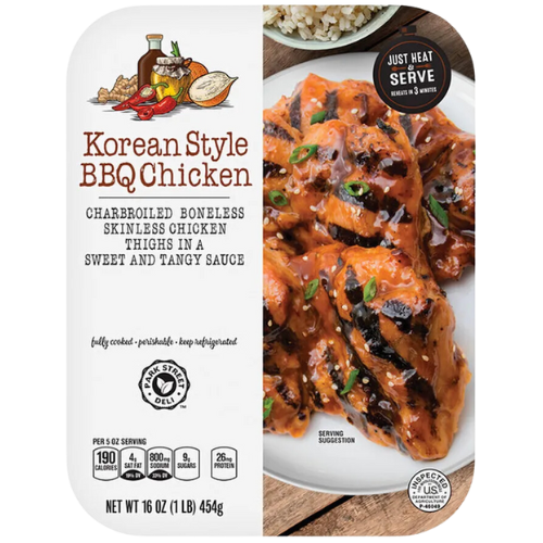 Chicken in Korean Style BBQ Sauce