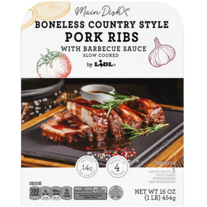 Boneless Pork Ribs, 16oz